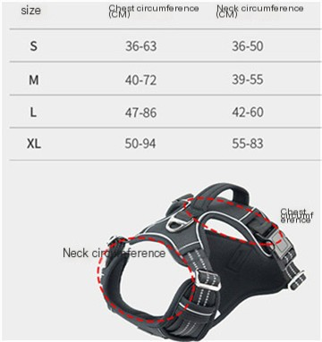 Sturdy Waterproof Dog Harness with Handle